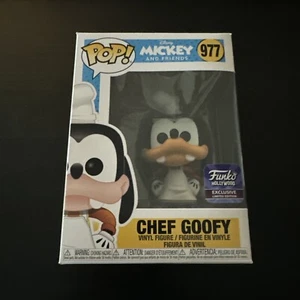 Funko Pop! Mickey & Friends - Chef Goofy #977, Funko Hollywood Exc., sml crease - Picture 1 of 6