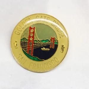 Pin de solapa Golden Gate Bridge San Francisco California - Imagen 1 de 3