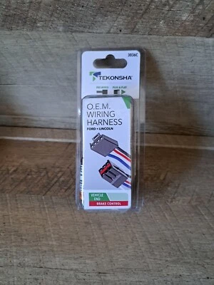 Nuevo arnés de cableado control de freno Ford Lincoln No. 3036C Tekonha OEM Foto 1 de 3
