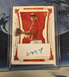 Tarjeta automática de novato National Treasures HAO-YU LEE 2023 #11/25 - Imagen 1 de 2