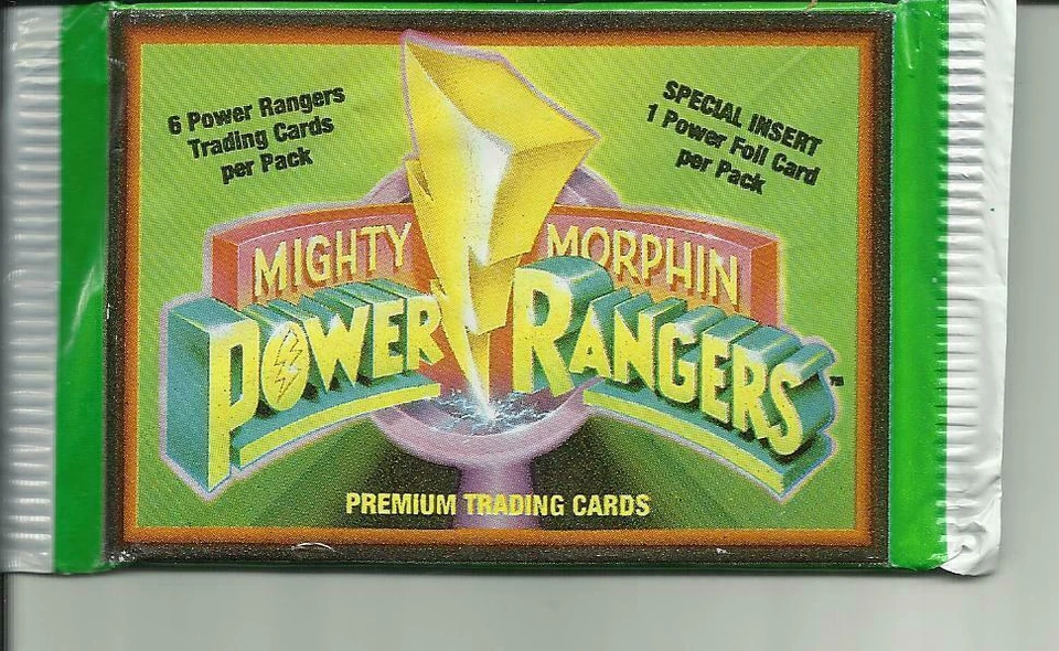 Power rangers pack of trading  cards, 1994 - Image 1 of 1