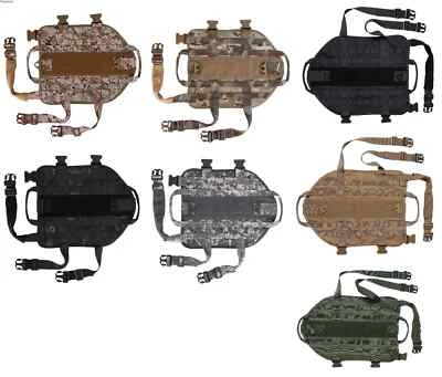 Chaleco Táctico Escorpión Perro Arnés Camuflaje MOLLE Entrenamiento Militar D1 Foto 1 de 4