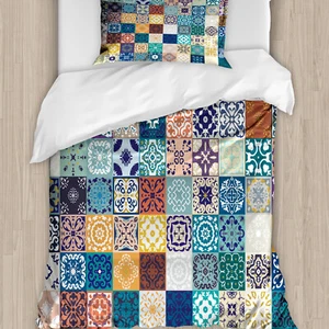 Marokkanisch Bettwäsche Set Patchwork Stil Muster - Bild 1 von 7