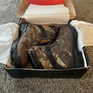 Wolverine Camo Leather Hiking Workwear High Top Boots Men's 13m Kingsford 600 - Picture 1 of 9