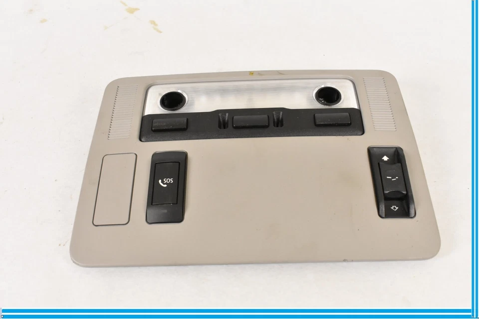2000 - 2005 Bmw 740I E63 Oem Front Upper Overhead Light Panel Sos 7062986 Oem - Image 1 of 4