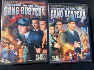 Gang Busters Band 1 & 2 (DVD, Alpha-Video) Wahre Geschichten echter Verbrechen - Bild 1 von 2