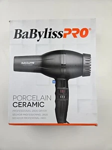BaBylissPRO Porcelain Ceramic 2800 Dryer, Black - Picture 1 of 4