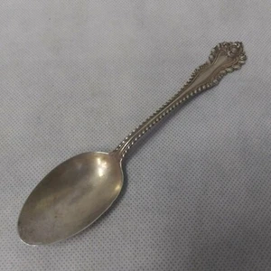 A Stowell Sterling Silver Spoon .925 Beaded 24 Grams - Picture 1 of 10
