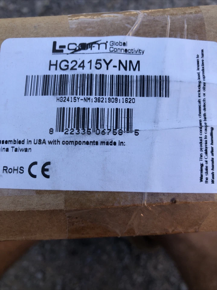 Hyperlink Technologies HG2415Y-NM 14.5 DBi YAGI Antenna 2.4GHZ L-Com - Image 1 of 3