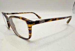 Versace Auténticas Gafas Famas Mod 3163 Marrón Tortuga 52-17-140 Italia - Imagen 1 de 11