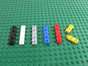 Lego Scharnierplatte 1x2 mit 2 und 3 Fingern (1 Paar) #4275b 4276b - Farbe wählbar - Bild 1 von 11