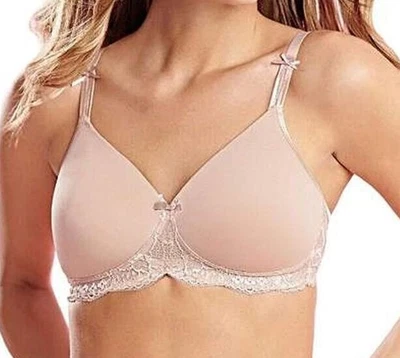 Royce Georgia 886P Padded, Mastectomy, Twin Pockets, Seamfree Soft Cup Bra, Skin - Image 1 of 4