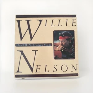 WILLIE NELSON-There’ll Be No Teardrops Tonight 1978  UA-LA930-H (EX/EX) 1st Pres - Picture 1 of 4