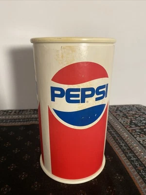 Banco de monedas vintage Pepsi Can No. 2195 Handi-Craft 9,5" pulgadas de alto - buen estado Foto 1 de 4