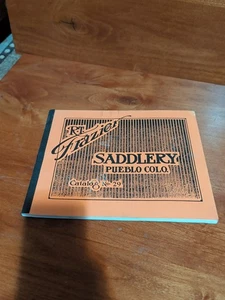 R. T. Frazier Saddlery, Pueblo, Colo. - Old West Catalog No. 29  - Reprint - Picture 1 of 24