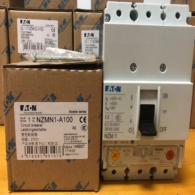 one new EATON NZMN1-A100 circuit breaker Free shipping - Image 1 of 4