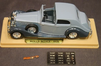 1939 Rolls Royce Phantom III Coupe 1:43 Diecast Solido France - Image 1 of 4