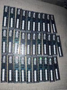 4x 8GB (32GB) Hynix HMT31GR7CFR4A-H9 PC3L-10600R 2RX4 SERVER RAM FREE S/H - Bild 1 von 10