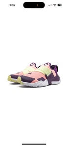 Nike Huarache Extreme (GS) AV8239 600 Pink Tint/Citron Tint Neu Kinder Größe 7Y - Bild 1 von 9