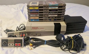 Nintendo NES Console & Games X14 (Pal) Working - Picture 1 of 7