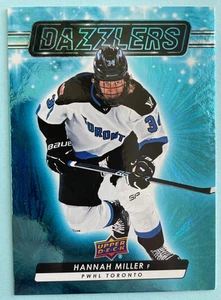 2024 Upper Deck First Edition WPHL Blue Dazzler #DZ--3 Hannah Miller - Picture 1 of 2