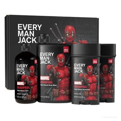 Jack Deadpool Body Set | Marvel Grooming Gift Set for Men | Heavy Duty - Image 1 of 4