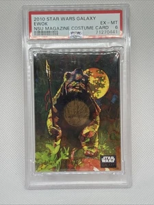 2010 Star Wars Galaxy NSU Magazine Promo Costume card PSA 6 Pop 1 173/300 Rare - Picture 1 of 5