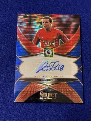 2024-25 Select Panini Prizm AIG John O’Shea Auto Manchester United - Image 1 of 2