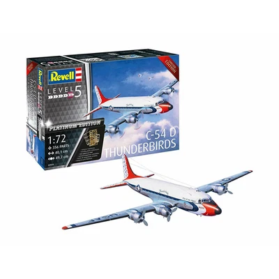 C-54D BLUE ANGELS THUNDERBIRDS PLATINUM EDITION KIT 1:72 Revell Kit Aerei Modell - Immagine 1 di 2