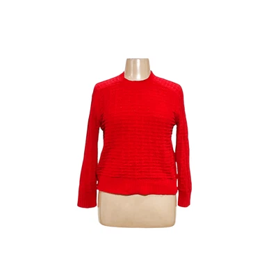 Suéter pulôver vermelho Calvin Klein GG - Imagem 1 de 4