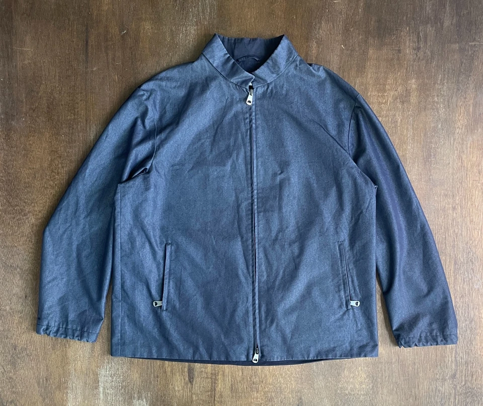 EMPORIO ARMANI Vintage Wind Breaker Jacket Dry Cean Only Made in Italy - Image 1 of 4