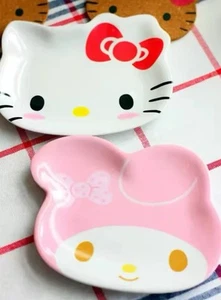 My Melody Sanrio Dinner Plate Hello Kitty Anime Kawaii Saucer Tableware Cute - Picture 1 of 3