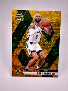 Gary Trent Jr. 06/10 ORO DISCO PRIZM 2024-25 Panini Mosaic NBA Milwaukee Bucks - Imagen 1 de 2