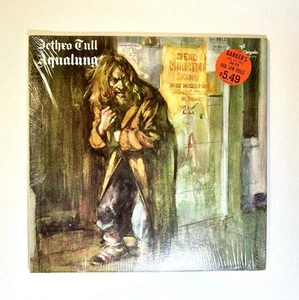 JETHRO TULL AQUALUNG 1971 CHRYSALIS VINTAGE In Original Shrink W/ Lyrics MINT - Picture 1 of 6