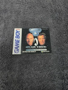 Star Trek Generations Beyond the Nexus Manual Only Game Boy GB - Picture 1 of 2