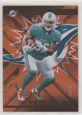 2018 Panini XR Orange /99 Kenyan Drake #5 - Image 1 of 2