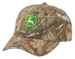 NEW John Deere Hardwoods HD Camo Twill Cap Structured Low Profile LP69075 - Picture 1 of 1