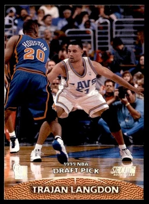 1999-00 Stadium Club Trajan Langdon #186 - Image 1 of 2