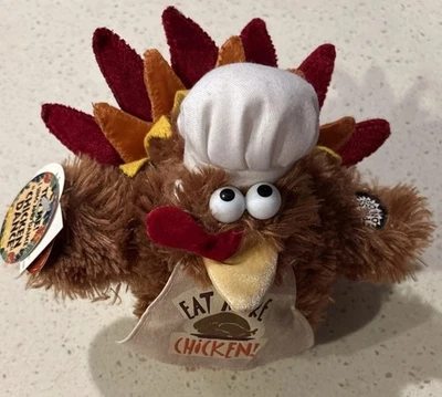 Peluche Dan Dee Turkey Eat More Chicken Canting Musical Bailar "Chicken Dance" Foto 1 de 4
