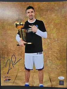 ZAZA PACHULLIA Autographed GS Warriors 8x10 Photo. JSA WITNESS - Picture 1 of 3