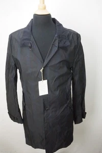 John Varvatos Midnight Blue Lightweight Polyamide Jacket Sz 40 Brand New Italy - Picture 1 of 9