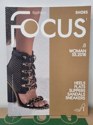 Fashion Focus Magazine (Italy) Woman Shoes  S/S 2018 Heels Flats Sandals Sneaker - Image 1 of 4