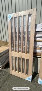 80x32” 45mm Hardwood Windsor Unglazed External - Picture 1 of 2