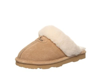 Bearpaw повседневные тапочки женщин Loki потертости овчины воротник прочный 671W - Изображение 1 из 4