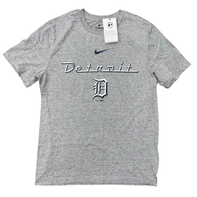 Camiseta Nike Detroit Tigers Hometown City Tailpipe Gris, Talla Grande Nueva con Etiquetas Foto 1 de 3