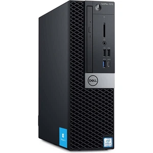 Dell 7070 SFF i5 9500 Desktop Computer Windows 11 Pro RAM 128 GB SSD 4 TB - Picture 1 of 5