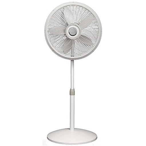 Lasko 1820 18? Ventilador de Pedestal Ajustable Elegance & Performance, Blanco - Características Foto 1 de 1