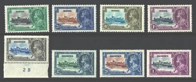 *Edición del Jubileo de Plata 35 Malta #184~87 / Mauricio #204~07 MLH, SV$72,60. Foto 1 de 4