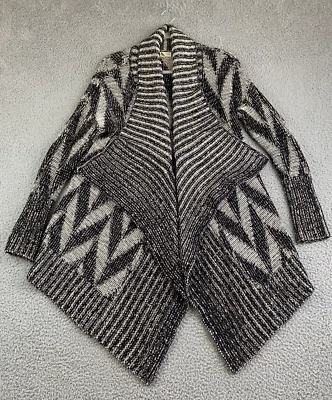 Cárdigan Abierto Tejido Grueso Anthropologie Mirando a las Estrellas Azteca Geo Mediano Usado en Excelente Condición Foto 1 de 4