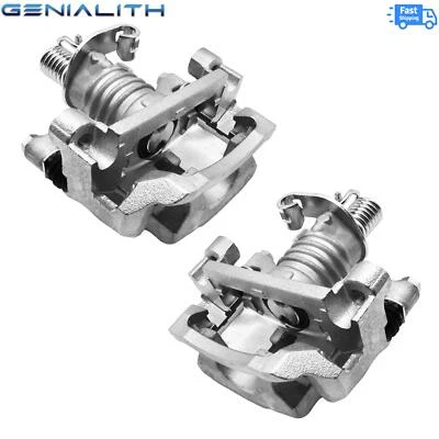 2× For Buick Allure LaCrosse Chevy Impala Limited Rear Brake Calipers w/ Bracket Foto 1 de 4